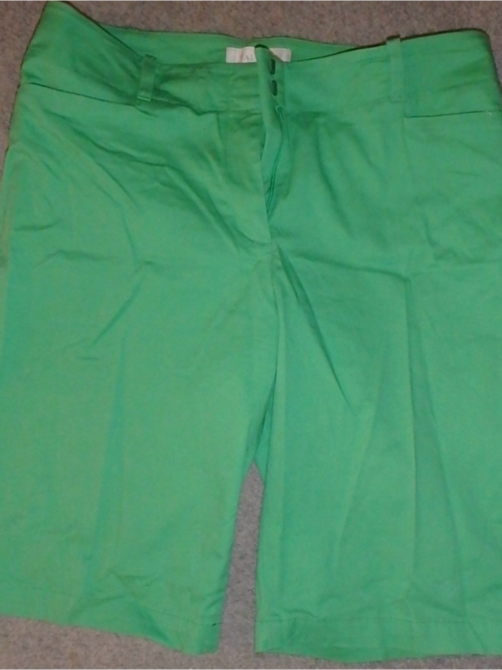 Talbot's kelly green Bermuda shorts